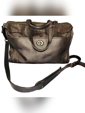 COACH Rhyder 32 Satchel Metallic Copper Bronze - Style 33739 - RARE